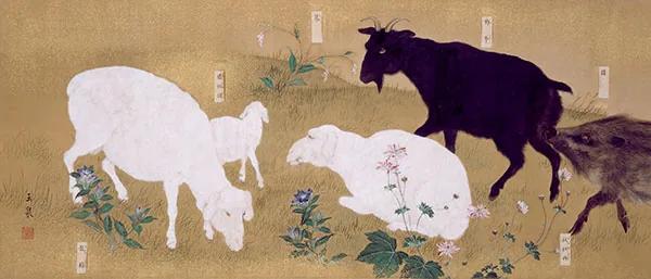 Birds, Animals, Flowers, and Plants by Kunii Obun and Mochizuki Gyokusen, Kyoto National Museum