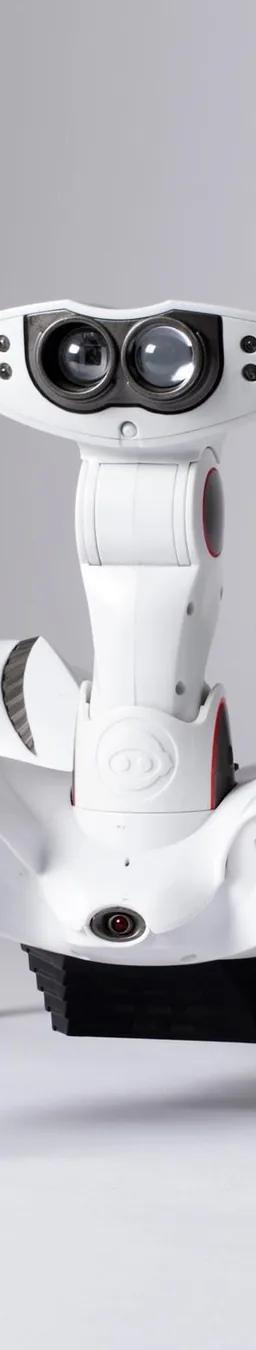Robot on display in Robotic Worlds