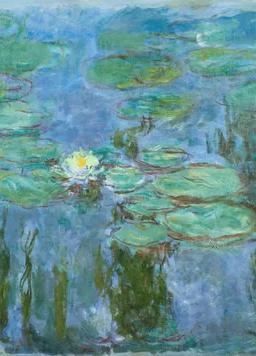 Claude Monet, Water Lilies, on display at Tate Modern