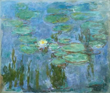 Claude Monet, Water Lilies, on display at Tate Modern