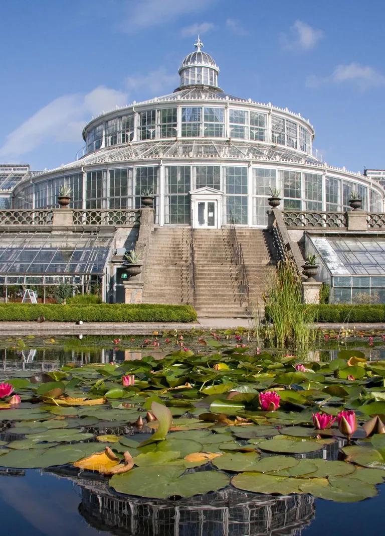 The Victorian Palm House in Copenhagen's Botanical Garden
