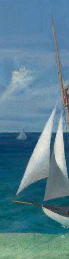 Detail of Edward Hopper's The Lee Shore, 1941