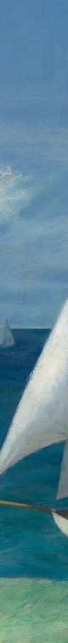 Detail of Edward Hopper's The Lee Shore, 1941