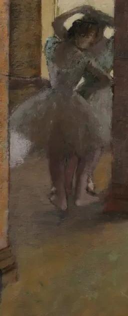 Edgar Degas, Dancers Practising in the Foyer, 1880s