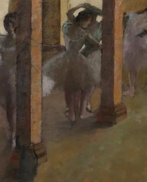 Edgar Degas, Dancers Practising in the Foyer, 1880s