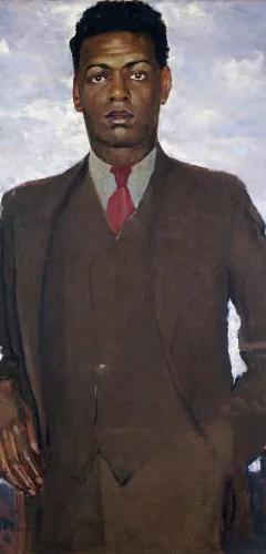 Painted portrait of Lloyd Walton Patterson, on long-term loan to Hillwood