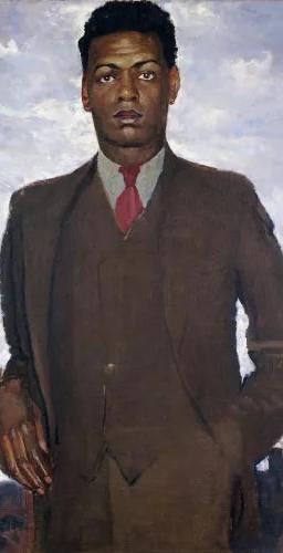 Painted portrait of Lloyd Walton Patterson, on long-term loan to Hillwood