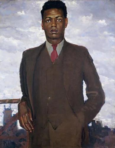 Painted portrait of Lloyd Walton Patterson, on long-term loan to Hillwood