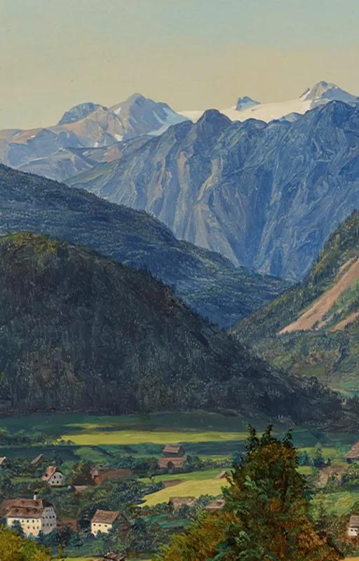 Landscape painting by Ferdinand Georg Waldmüller