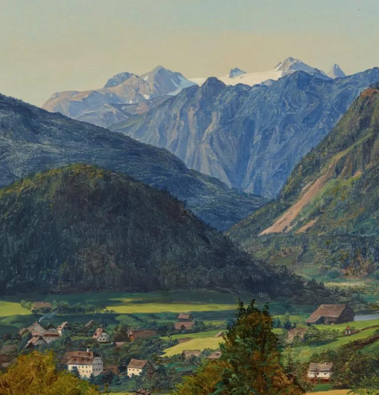 Landscape painting by Ferdinand Georg Waldmüller