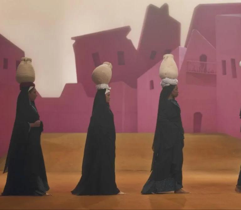 Still from Wael Shawky's film-opera Drama 1882