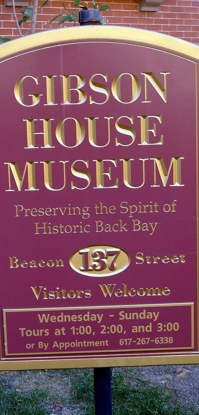 Interior of the Gibson House Museum in Boston photographed during a servants' tour