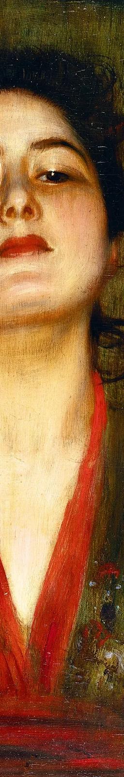 Portrait of a Lady à la Japonaise, Franz von Stuck, at Museum Villa Stuck