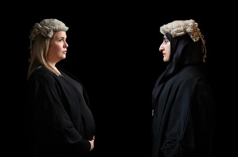 Carla van de Puttelaar, Portrait of Megan McDiarmid Davidson and Portrait of Safeena Rashid, 2023