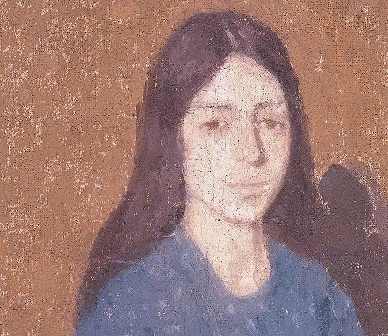 Girl in a Blue Dress by Gwen John