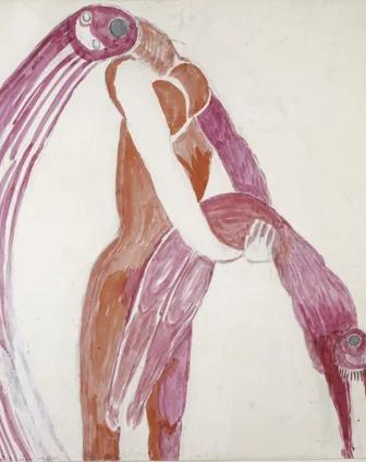 Louise Bourgeois, Altered States, 1992, ink graphite and ballpoint pen on paper