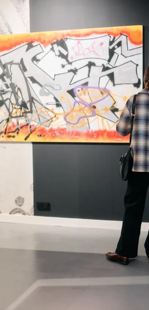 the ESSENCE exhibition artwork at STRAAT Museum