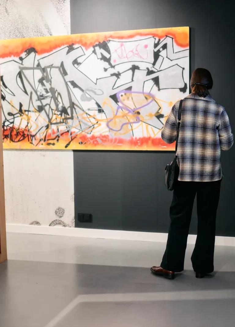 the ESSENCE exhibition artwork at STRAAT Museum
