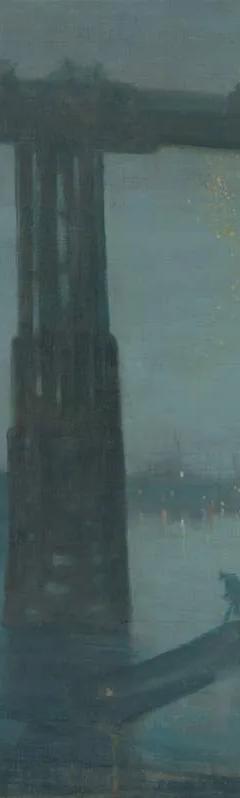 Nocturne painting by James McNeill Whistler