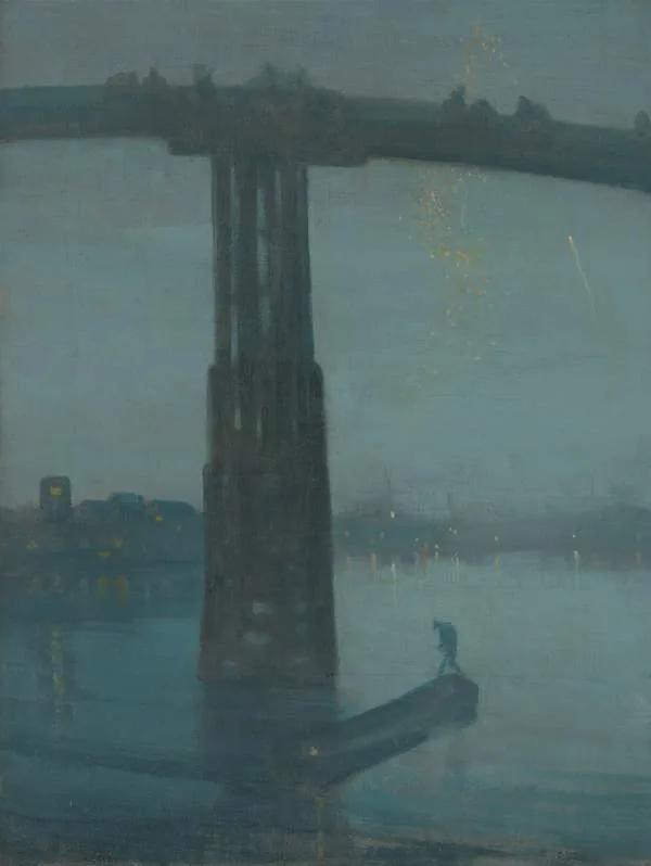 Nocturne painting by James McNeill Whistler