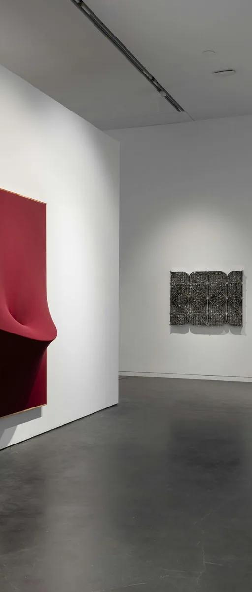 Installation view of the group exhibition Fade at the Studio Museum in Harlem
