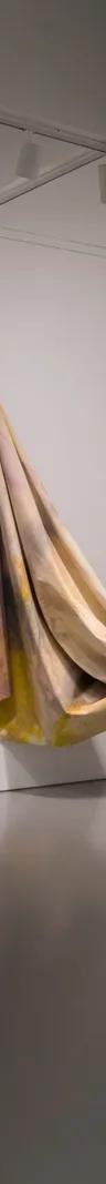 Sam Gilliam draped canvas installation from Big Things for Big Rooms at the Hirshhorn