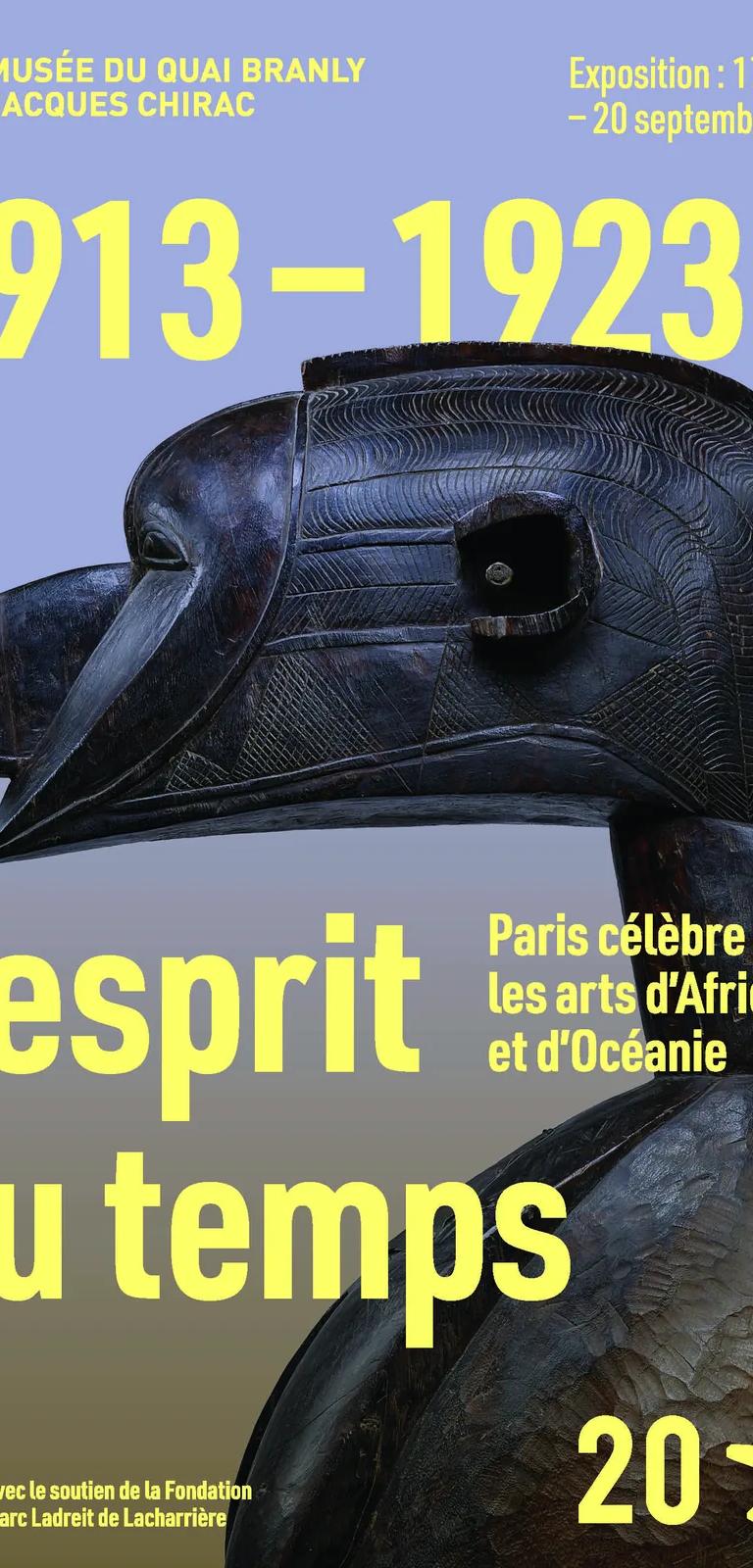 Poster for the exhibition 1913-1923: the Spirit of the Times