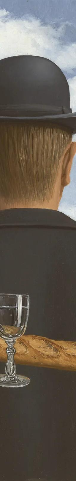 L'Ami Intime by René Magritte, 1958, from the exhibition Modern Painting from the Courtauld and Reuben Collections