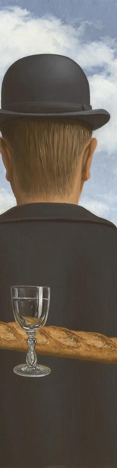 L'Ami Intime by René Magritte, 1958, from the exhibition Modern Painting from the Courtauld and Reuben Collections