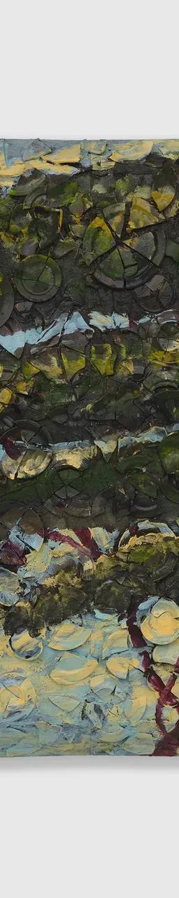 Julian Schnabel, Portrait of Italy III, from Italy Through Its Trees at Pace Gallery, New York