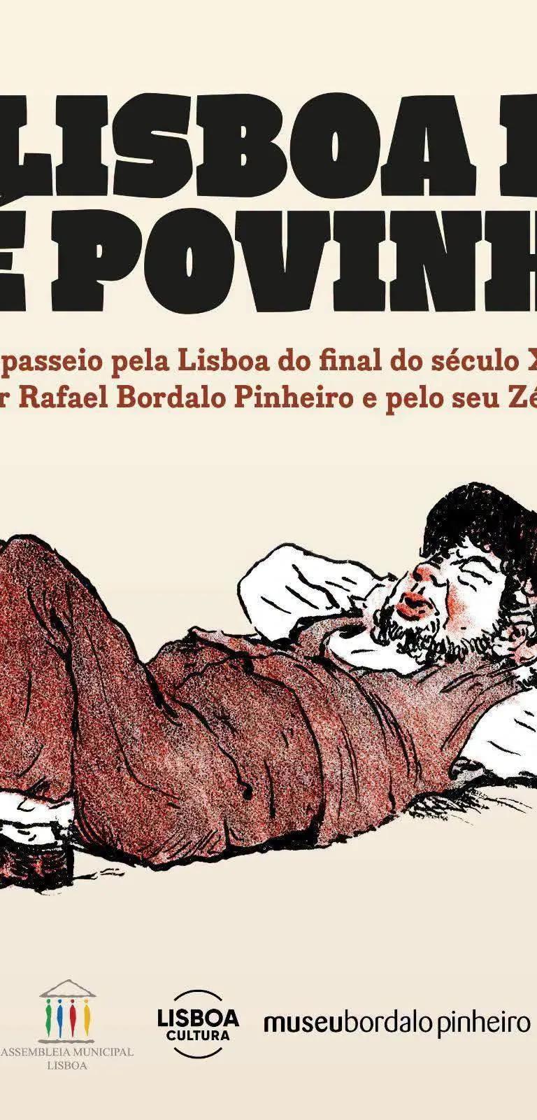 Poster for A Lisboa do Zé Povinho exhibition