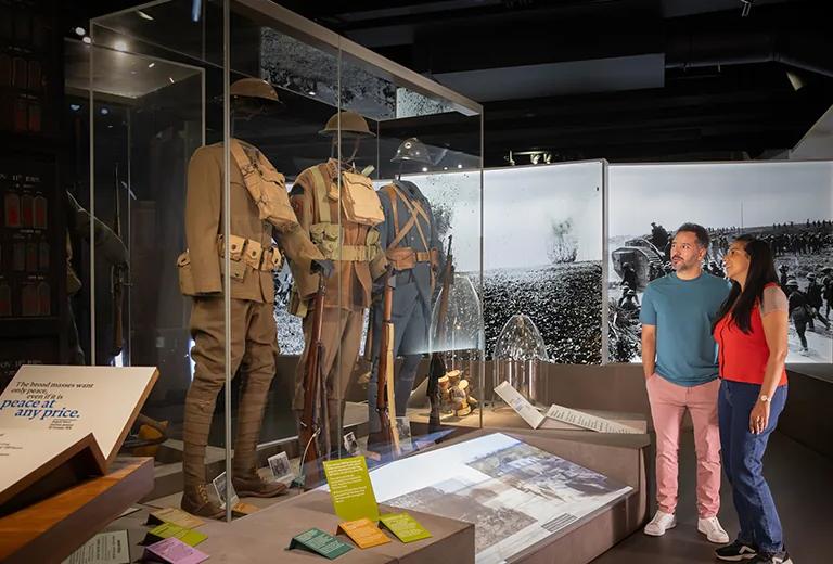 Visitors in the First World War Gallery