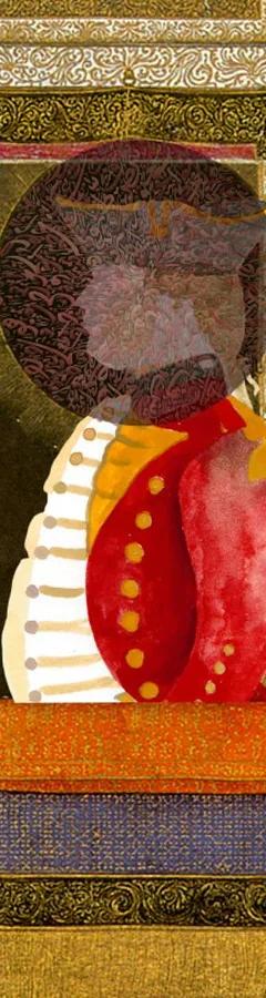 Still from Shahzia Sikander's digital animation The Last Post (2010)