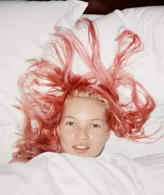 Young Pink Kate, London 1998 by Juergen Teller