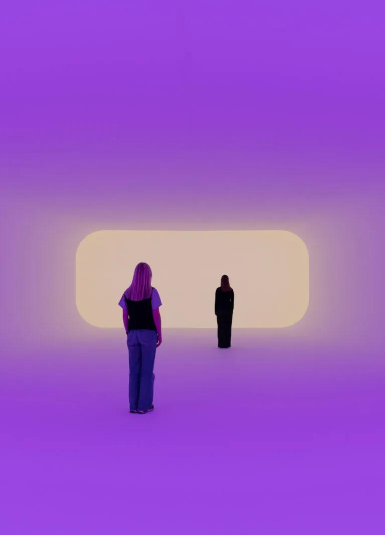 James Turrell's Aftershock light installation at Copenhagen Contemporary