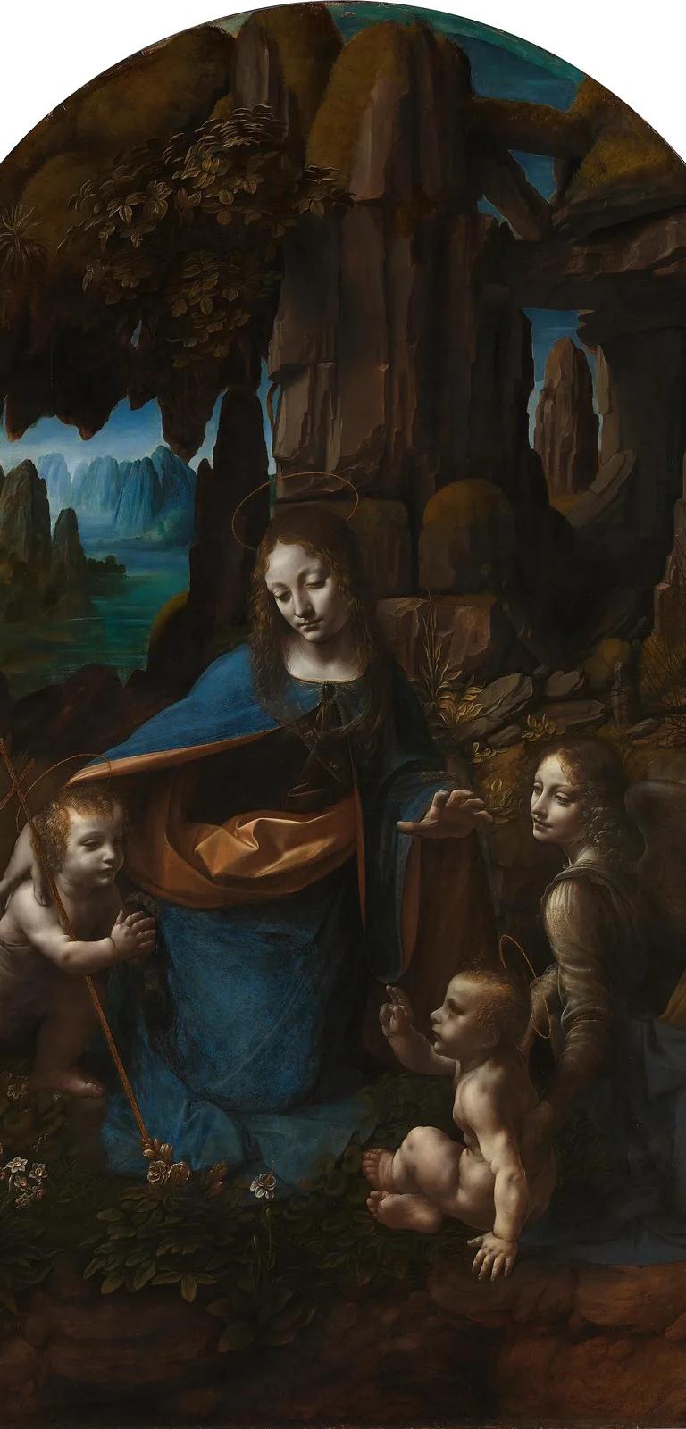 The Virgin of the Rocks by Leonardo da Vinci, National Gallery London