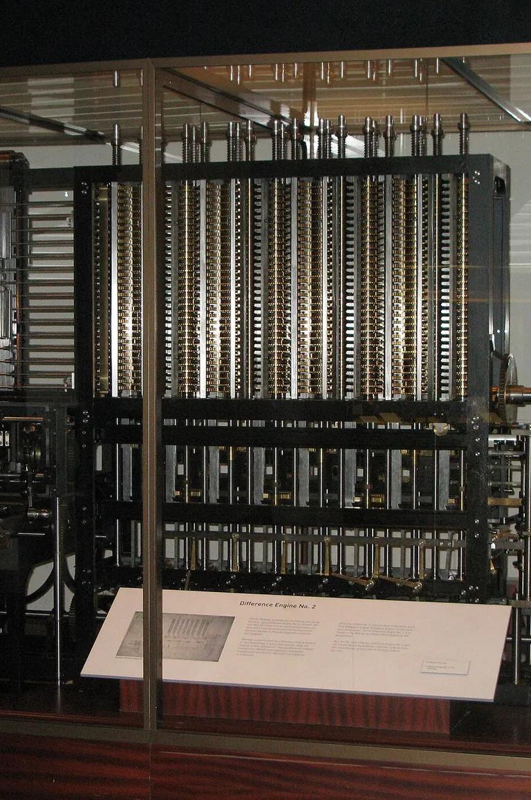 Babbage's Difference Engine at the Science Museum