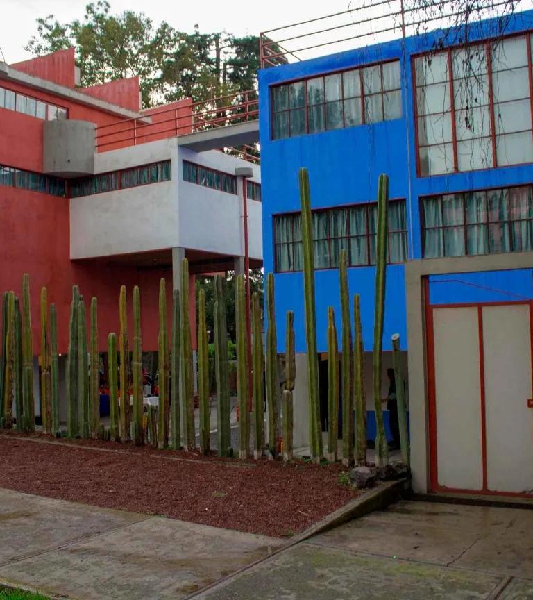 Diego Rivera's studio at the Museo Casa Estudio Diego Rivera y Frida Kahlo