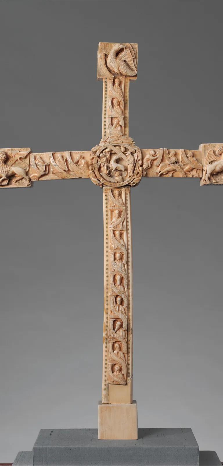 The Cloisters Cross, an intricately carved Romanesque walrus-ivory altar cross
