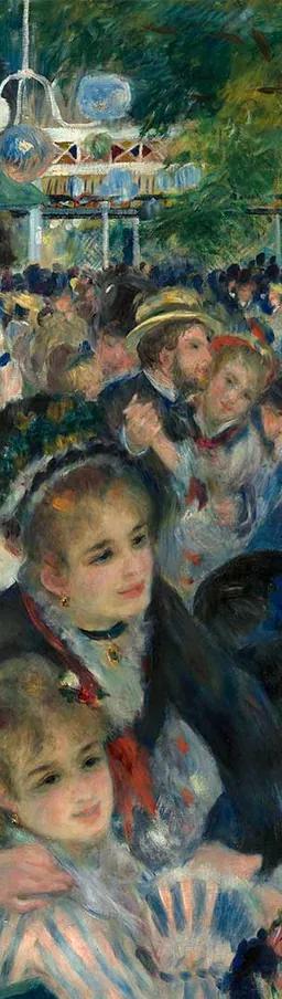 Pierre-Auguste Renoir, Bal du moulin de la Galette (Dance at Moulin de la Galette) (detail), 1876, oil on canvas