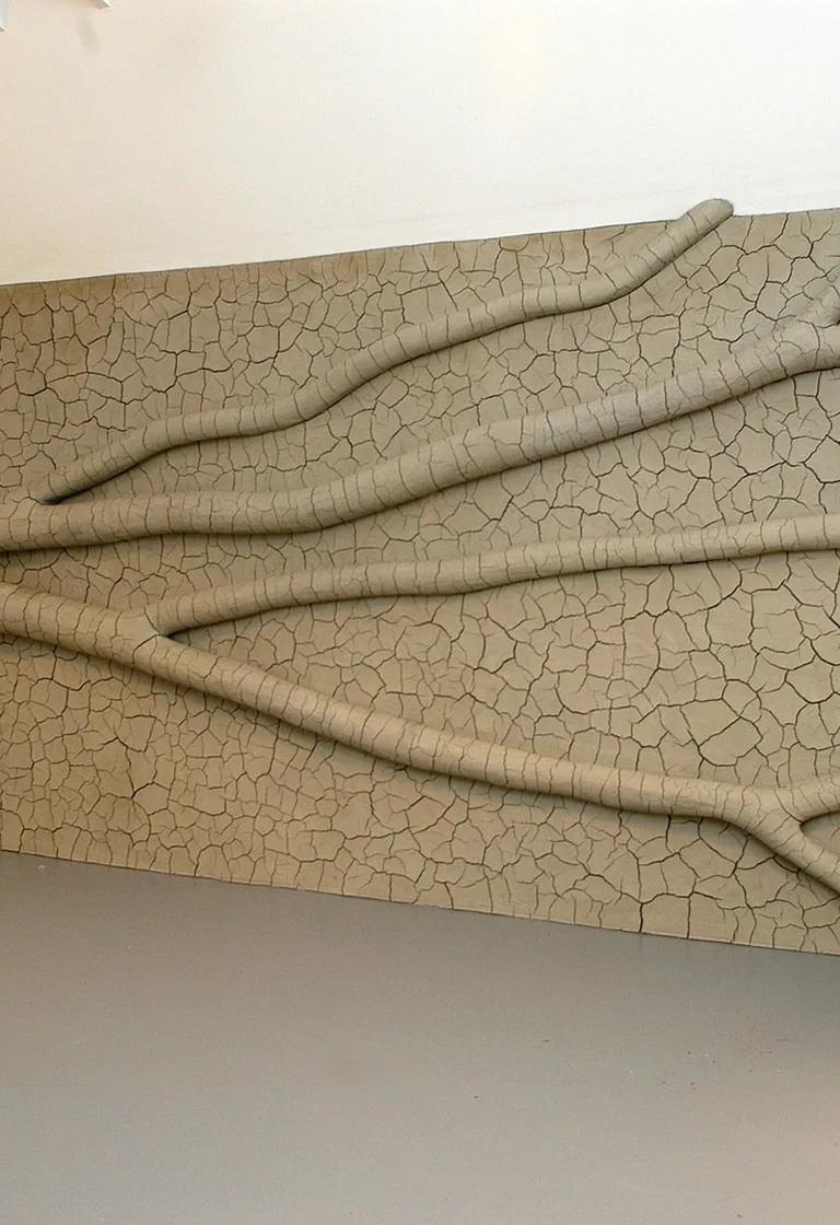 Andy Goldsworthy's Clay Tree Wall at Jupiter Artland