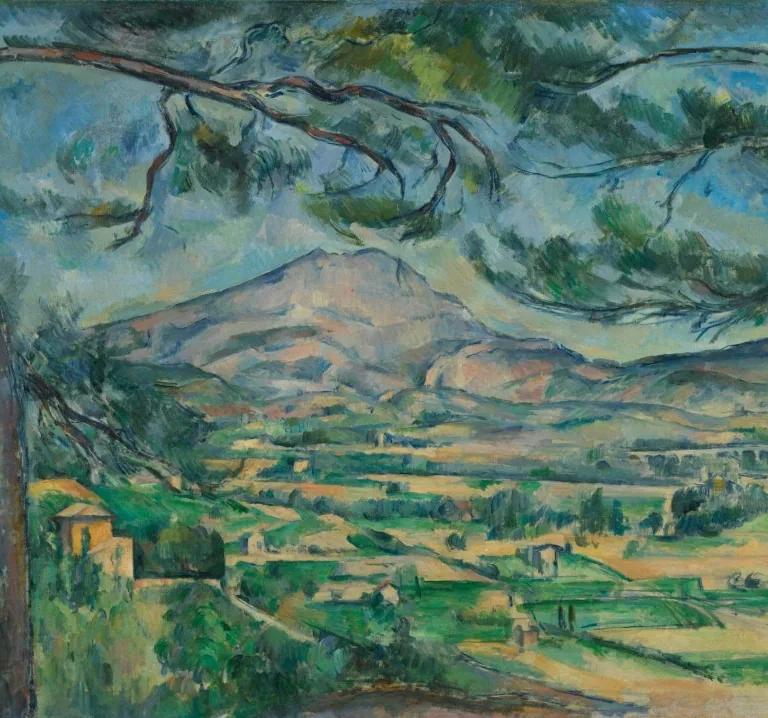 Artwork from the Cézanne et nous exhibition at the Grand Palais