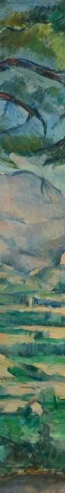 Artwork from the Cézanne et nous exhibition at the Grand Palais