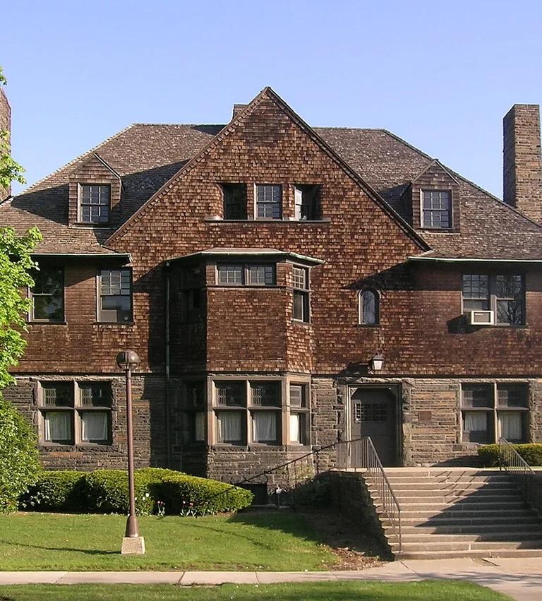 The Charles Lang Freer House in Detroit, the collector's home where he first displayed the Asian and American art that became the Freer Gallery