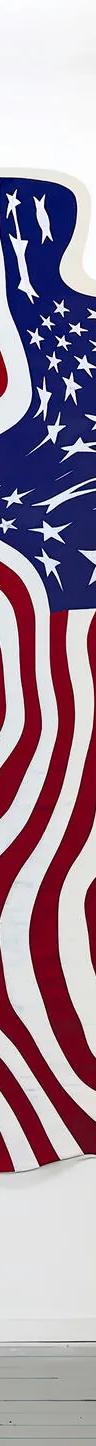 Robert Lazzarini, American flag, 2022