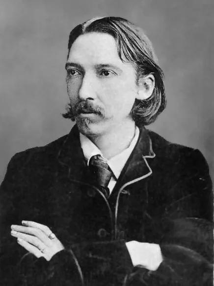 Photographic portrait of Robert Louis Stevenson, c. 1880
