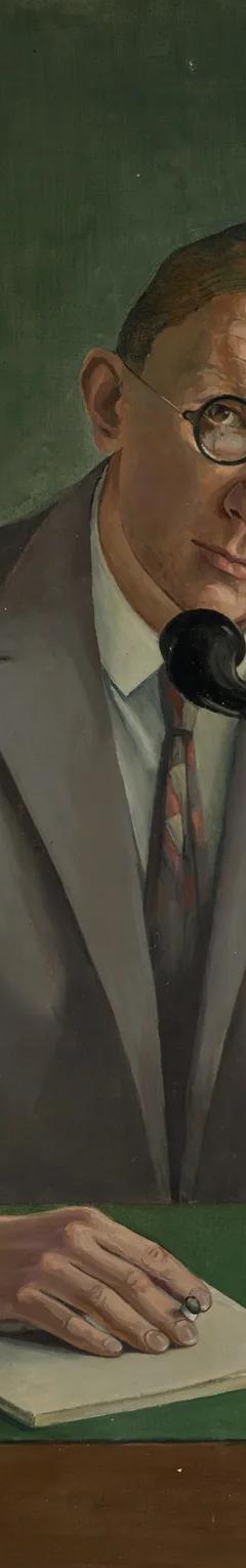 Käthe Hoch, Portrait of Dr E. Müller-Kamp, 1929