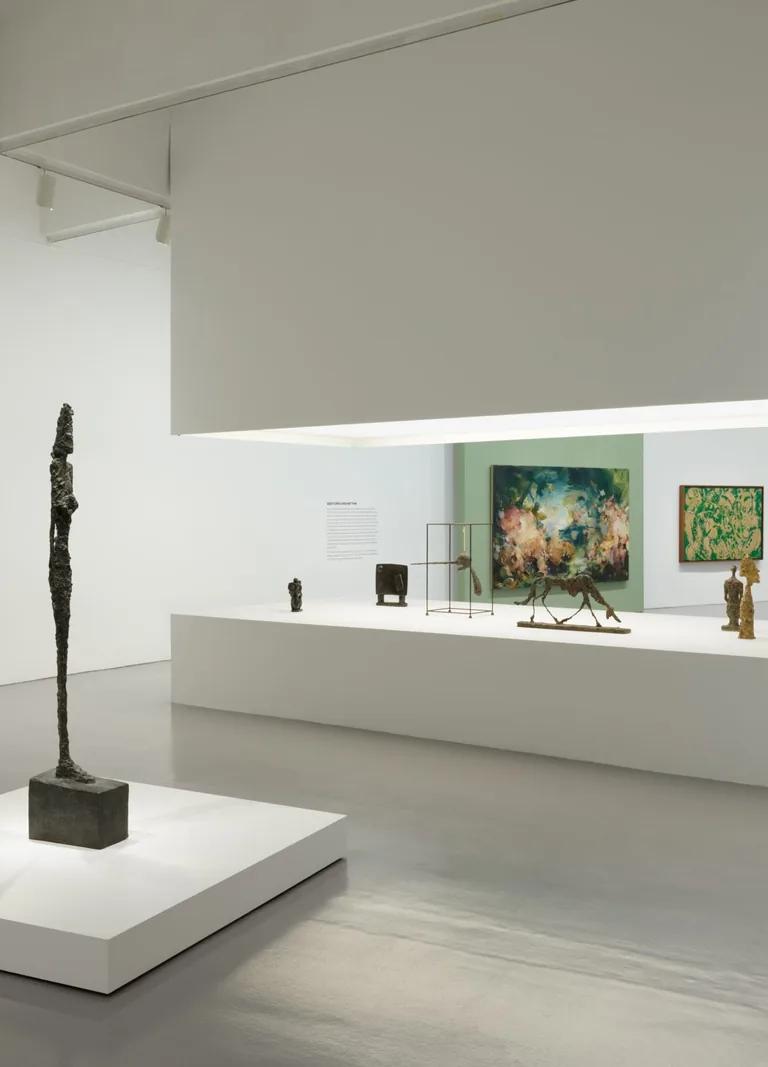Installation view of Revolutions: Art from the Hirshhorn Collection, 1860–1960