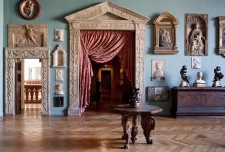 The Sculpture Gallery of the Italian Museum at Musée Jacquemart-André