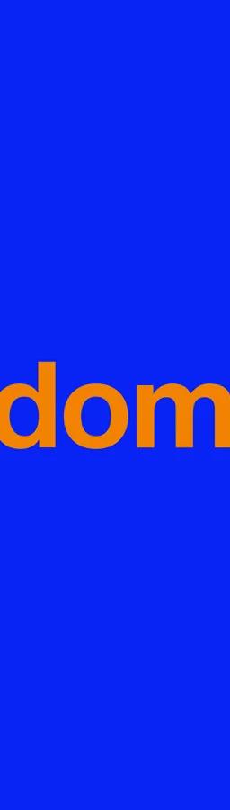 Text-based artwork by Tony Cokes from the installation On Boredom